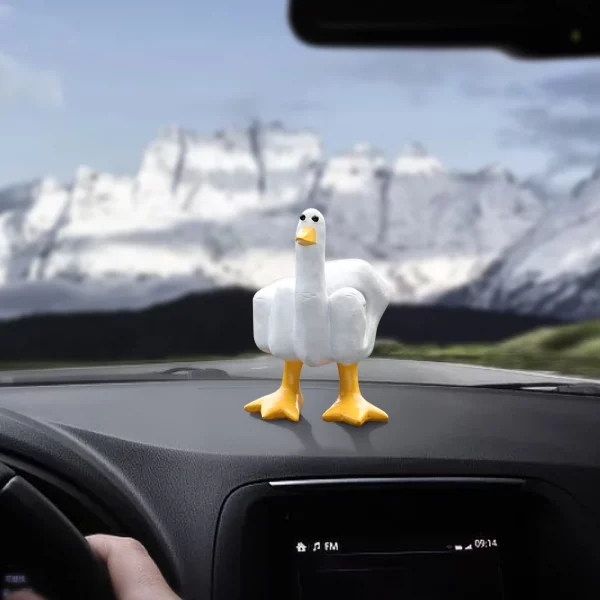 Middle Finger Duck Figurine - Image 34