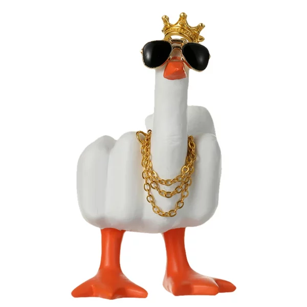 Middle Finger Duck Figurine - Image 9
