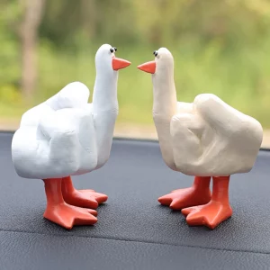 Middle Finger Duck Figurine