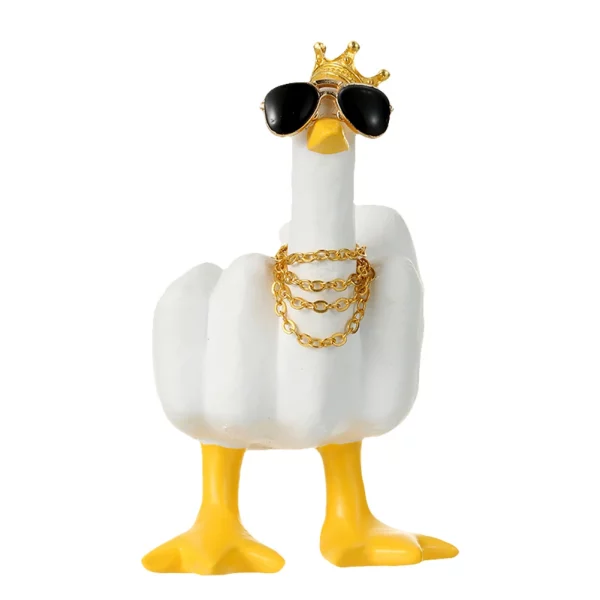 Middle Finger Duck Figurine - Image 14