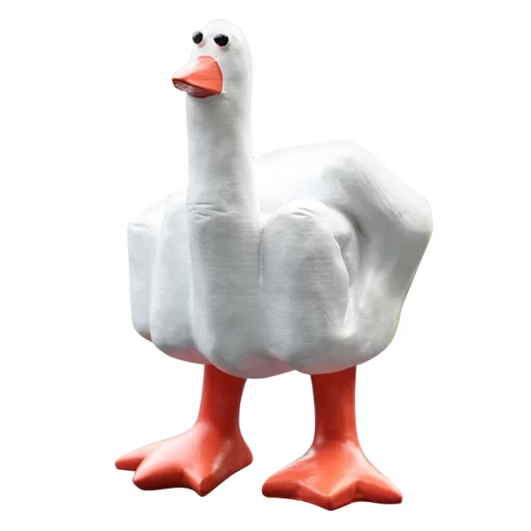 Middle Finger Duck Figurine - Image 8