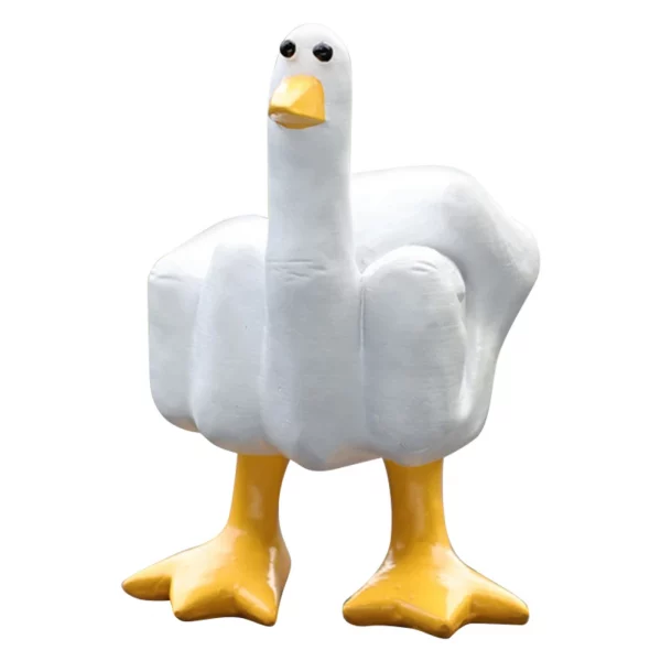 Middle Finger Duck Figurine - Image 13