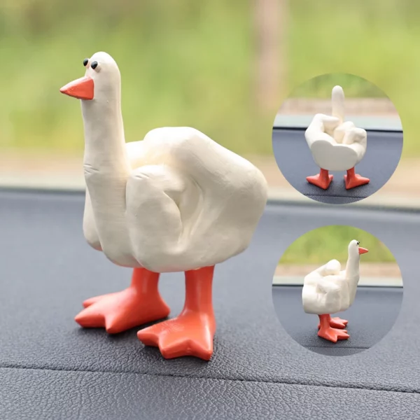 Middle Finger Duck Figurine - Image 6