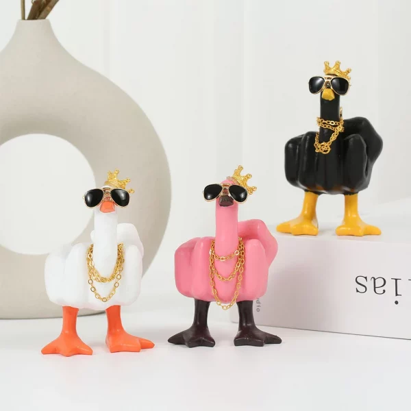 Middle Finger Duck Figurine - Image 20