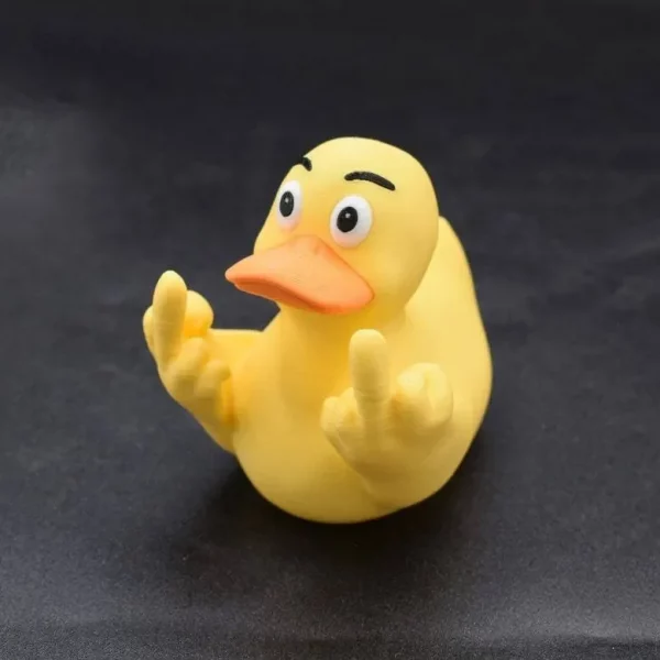Middle Finger Rubber Duck
