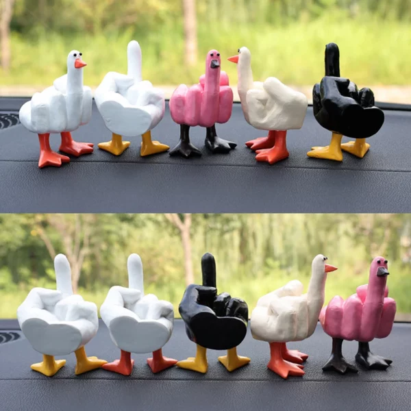 Middle Finger Duck Figurine - Image 2