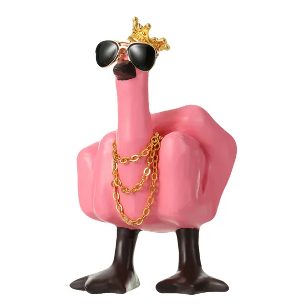 Middle Finger Duck Figurine - Image 7