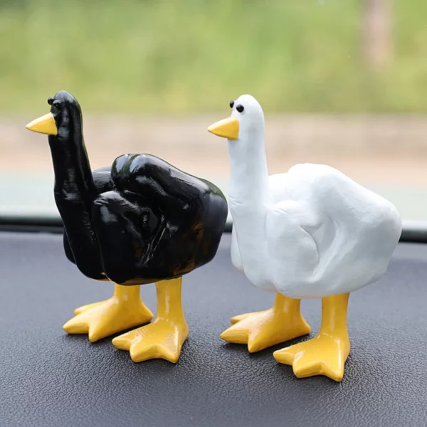 Middle Finger Duck Figurine - Image 24