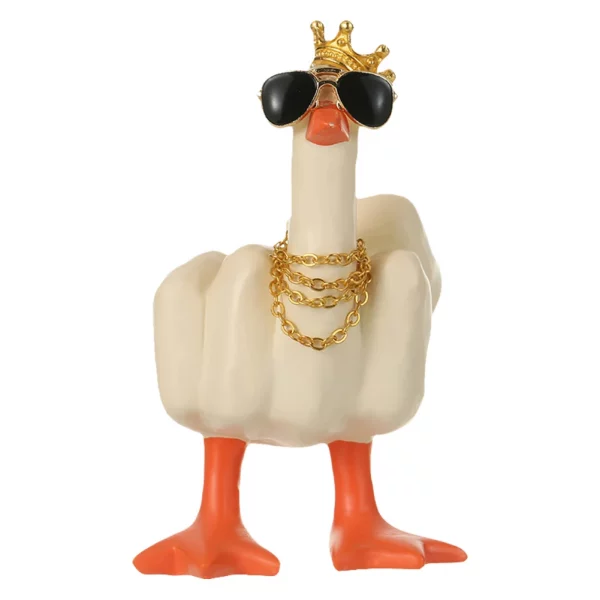 Middle Finger Duck Figurine - Image 12