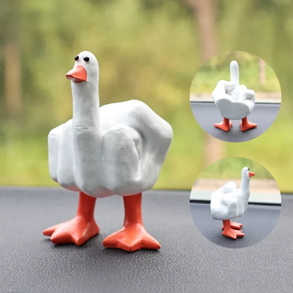 Middle Finger Duck Figurine - Image 31